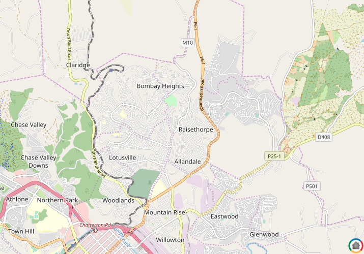 Map location of Raisethorpe